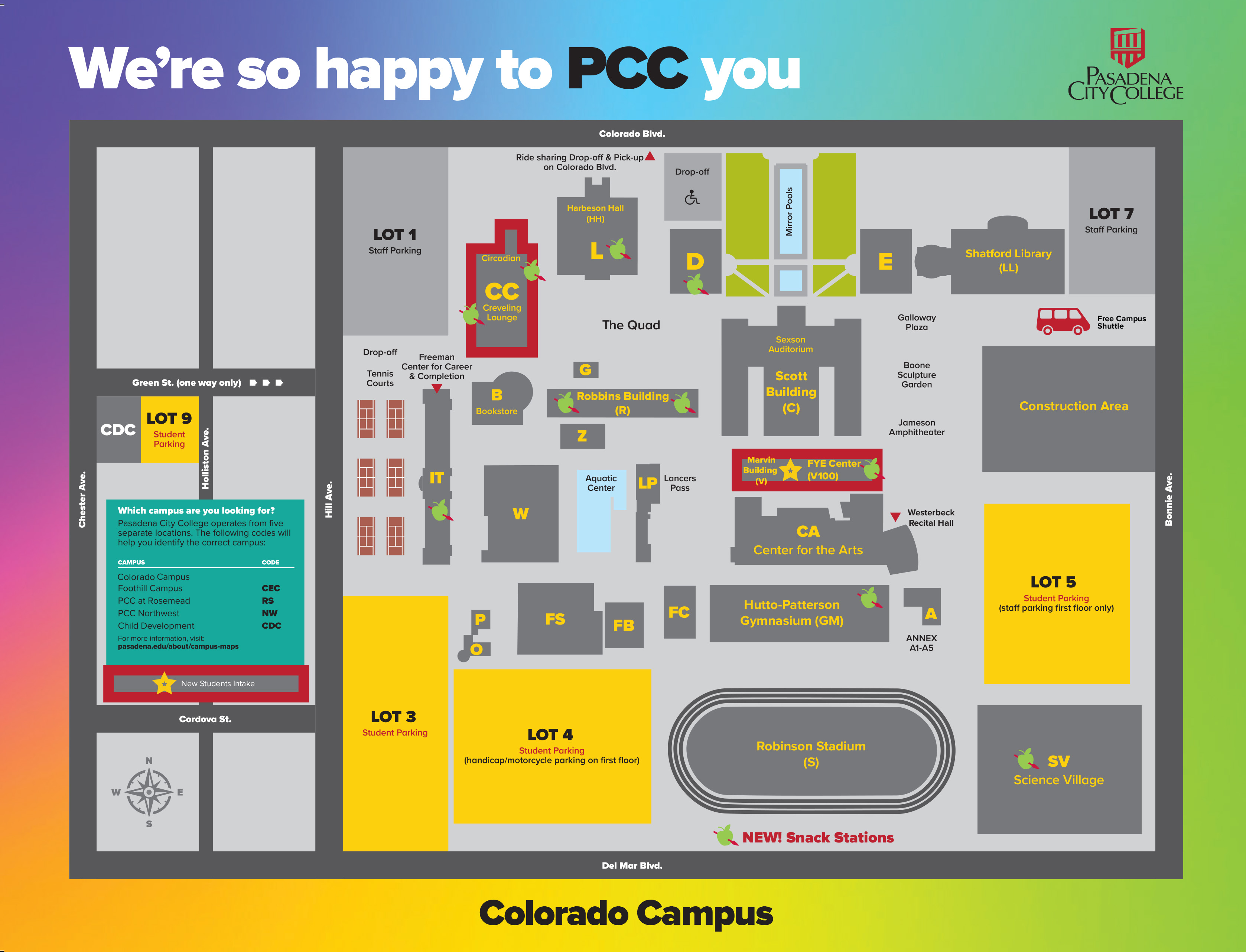 Campus Maps About PCC Pasadena City College