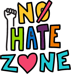 NO Hate Zone Graphic