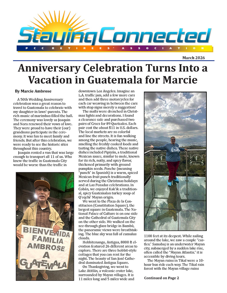 Retirees Newsletter March 2026 PDF
