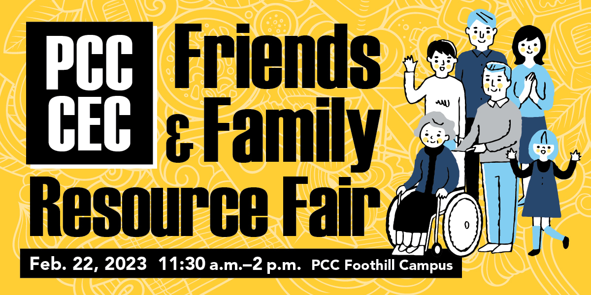 PCC CEC Friends and Family Resource Fair