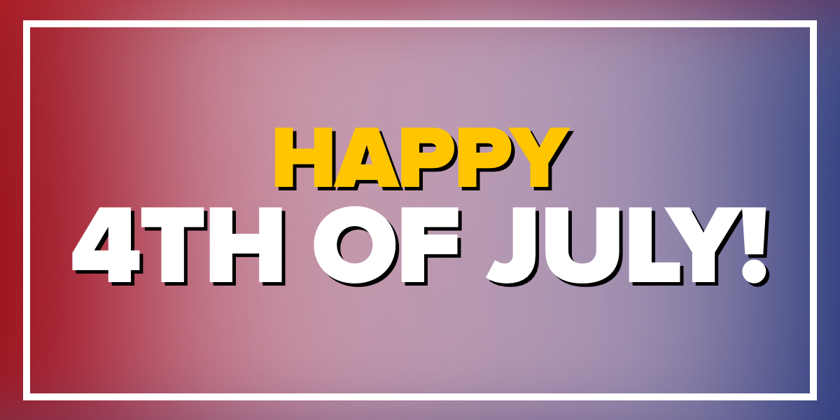 Happy 4th of july!