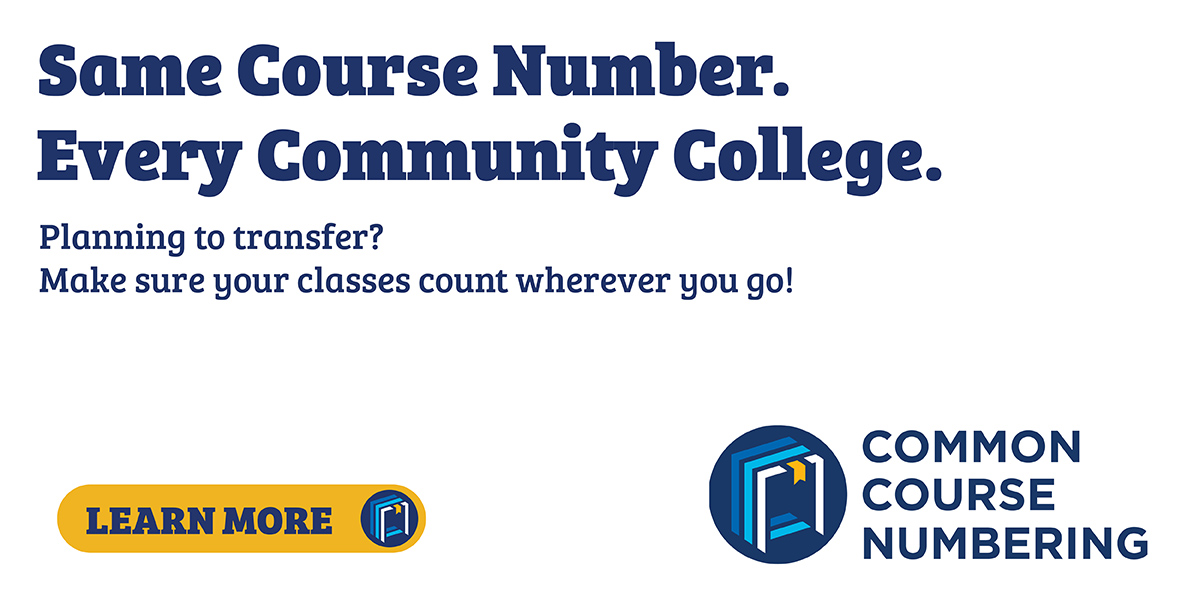 Same course number. Every Community College.