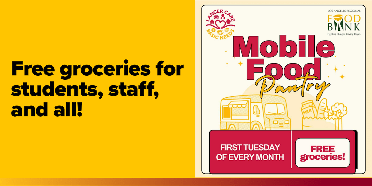 Free groceries for students, staff and all!