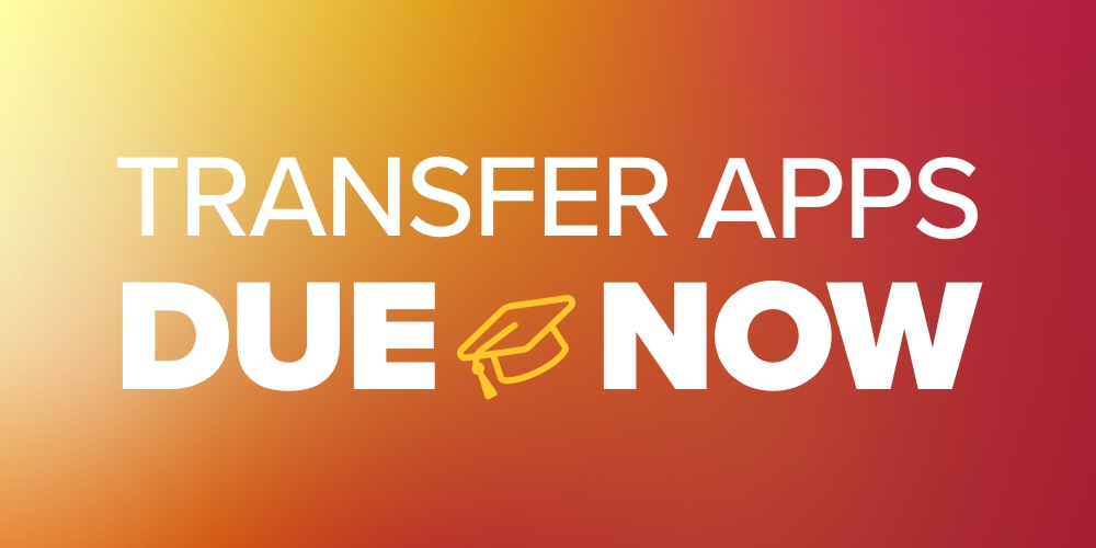 Transfer Apps Due Now