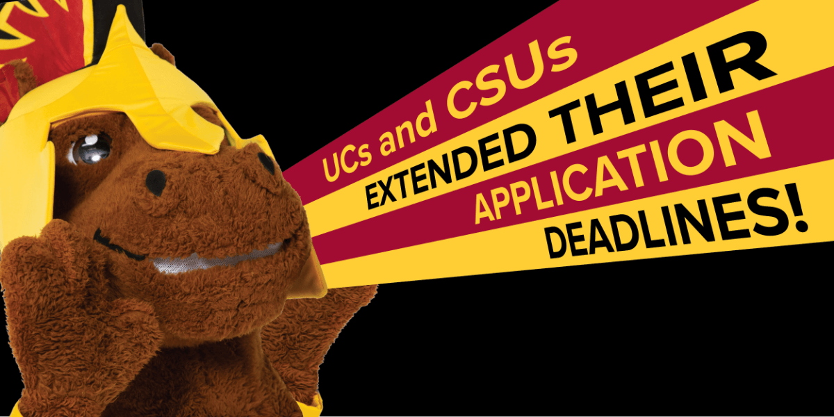 UC and CSU Application Deadline Extended