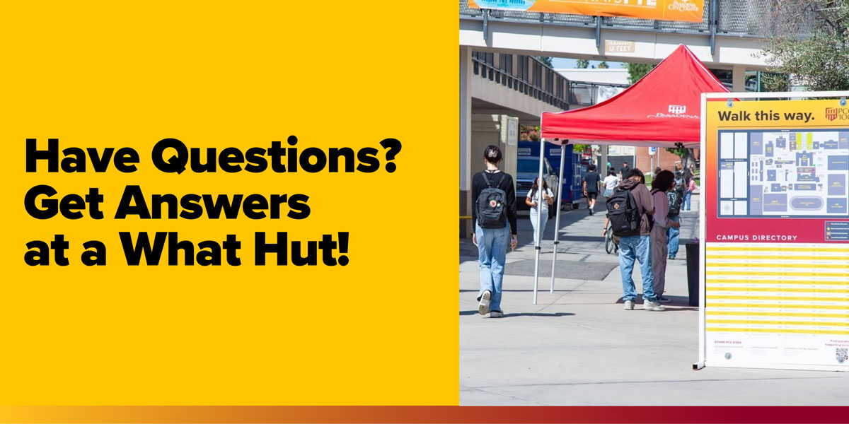 Have questions? Get answers at a what hut.