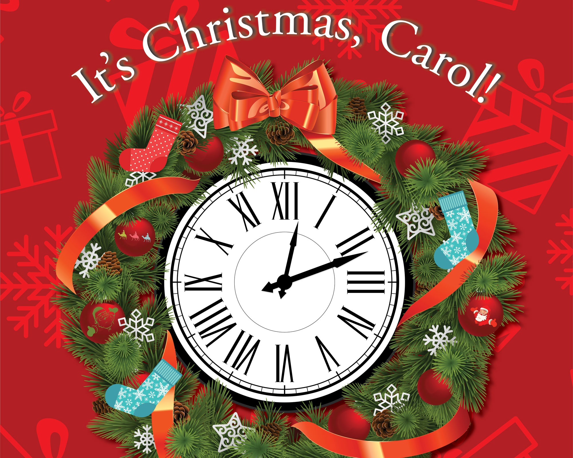 It’s Christmas, Carol!