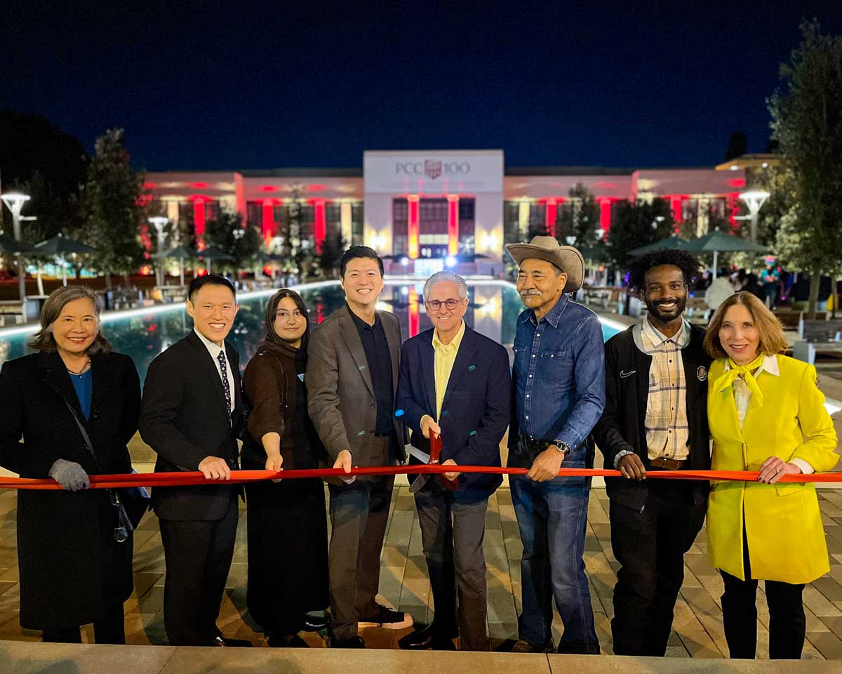 PCC Rededicates Two Campus Icons 